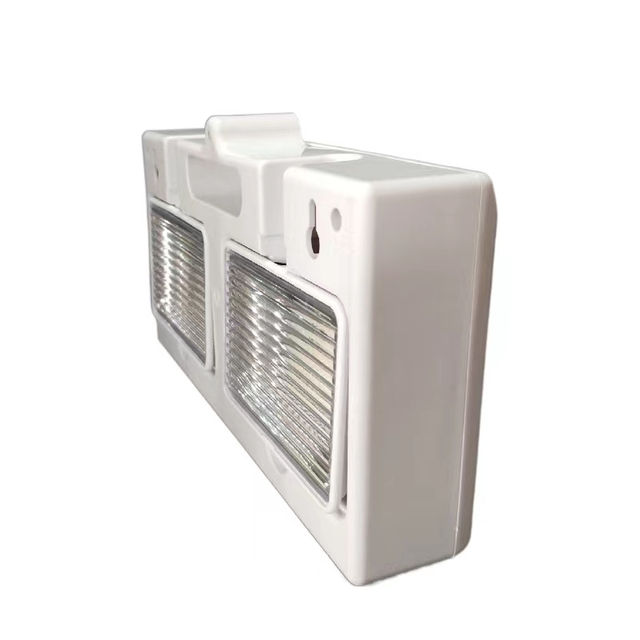 مصباح طوارئ LED مزدوج الرأس / مزدوج قابل للضغط