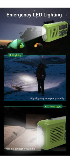 بطارية LED قابلة لإعادة الشحن / مصباح إنذار لاسلكي يعمل بالطاقة الشمسية / يعمل يدويًا
