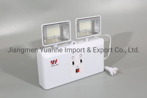 مصباح طوارئ LED مزدوج الرأس / مزدوج قابل للضغط