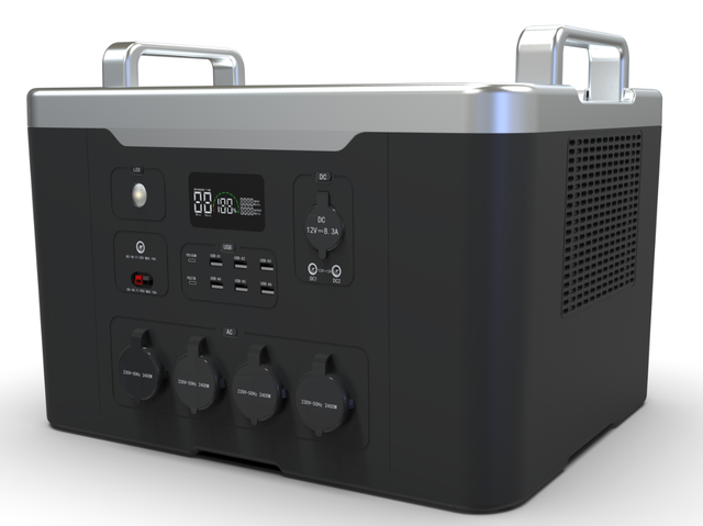 2400 واط بنك طاقة شمسية سعة كبيرة ، محطة طاقة ، مولد طاقة