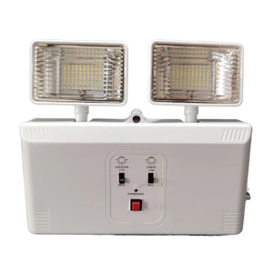 مصباح طوارئ LED مزدوج الرأس / مزدوج قابل للضغط