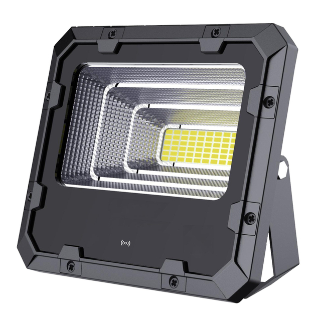 ضوء الأرض الشمسية في الهواء الطلق / ضوء LED للطاقة الشمسية / ضوء الفيضانات الشمسية 100W ضوء الشمس