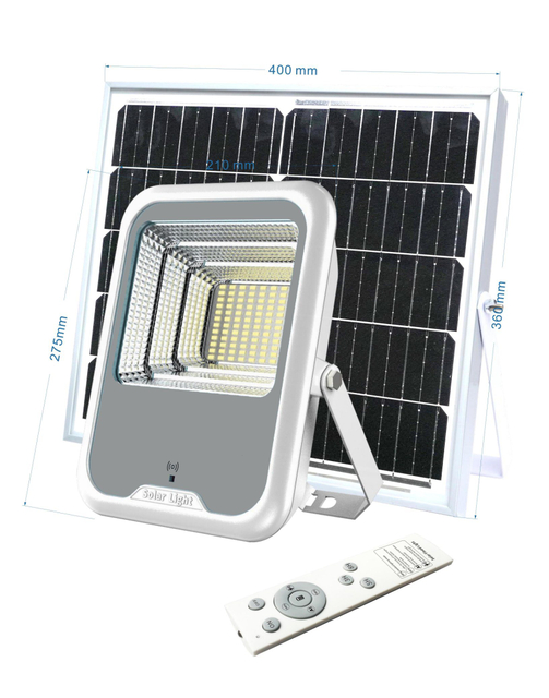 ضوء الطريق بالطاقة الشمسية في الهواء الطلق / ضوء LED بالطاقة الشمسية / ضوء الفيضانات الشمسي 100W