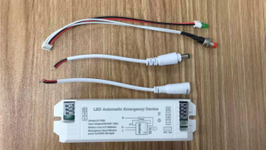 طقم بطارية سائق الطوارئ لمصابيح LED 5-50 وات 10٪ سطوع أصلي