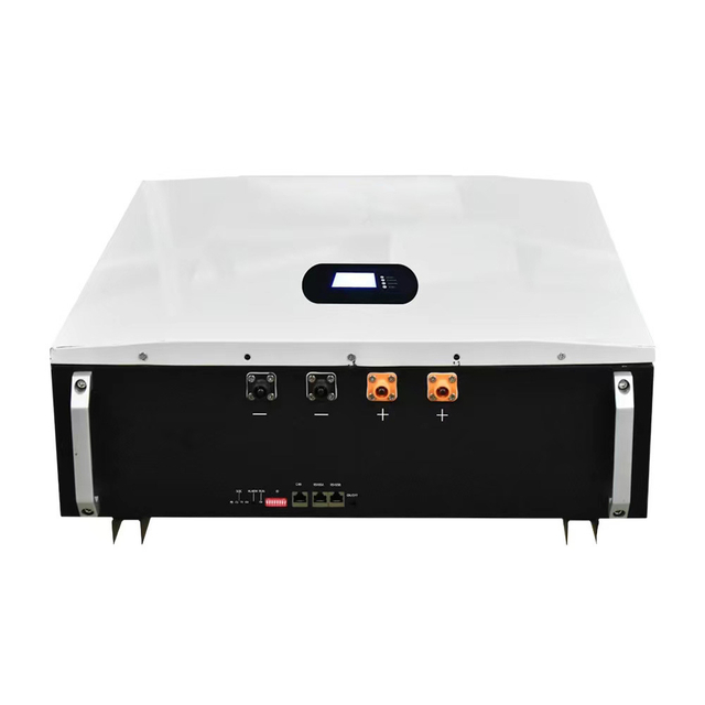 البطارية الشمسية بطارية LiFePO4 مع شاشة LED لنظام الطاقة الشمسية