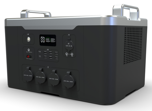 3600W بنك الطاقة الشمسية ذات السعة الفائقة ، ومولدات الطاقة ، ومحطات الطاقة