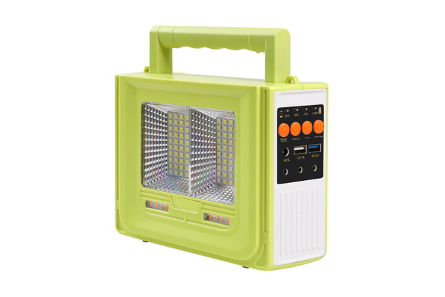 مصباح يدوي يعمل بالطاقة الشمسية متعدد الوظائف / نظام شمسي صغير / محطة طاقة صغيرة