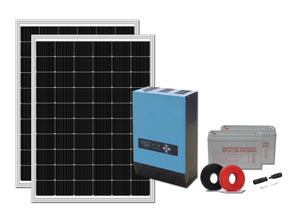 5kw قبالة شبكة نظام الطاقة الشمسية الهجين نظام الطاقة الشمسية